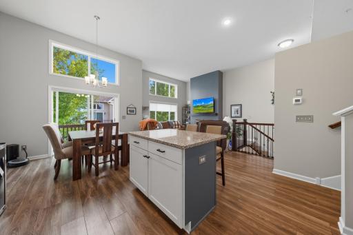 Photo for 12340 Zumbrota Circle NE, D, Blaine, MN 55449 - listing #6795605 You will love the space in the great room with 16' ceilings and the large windows!