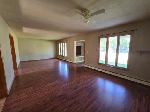 Spacious living room.