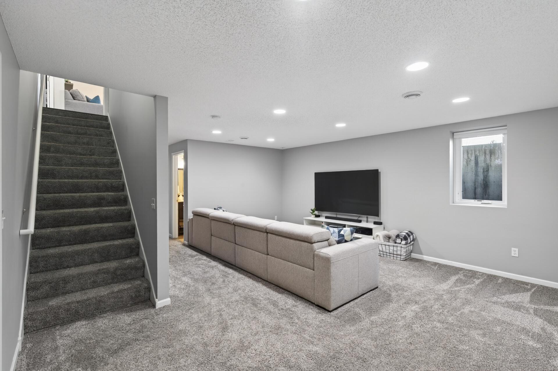 2nd family room downstairs