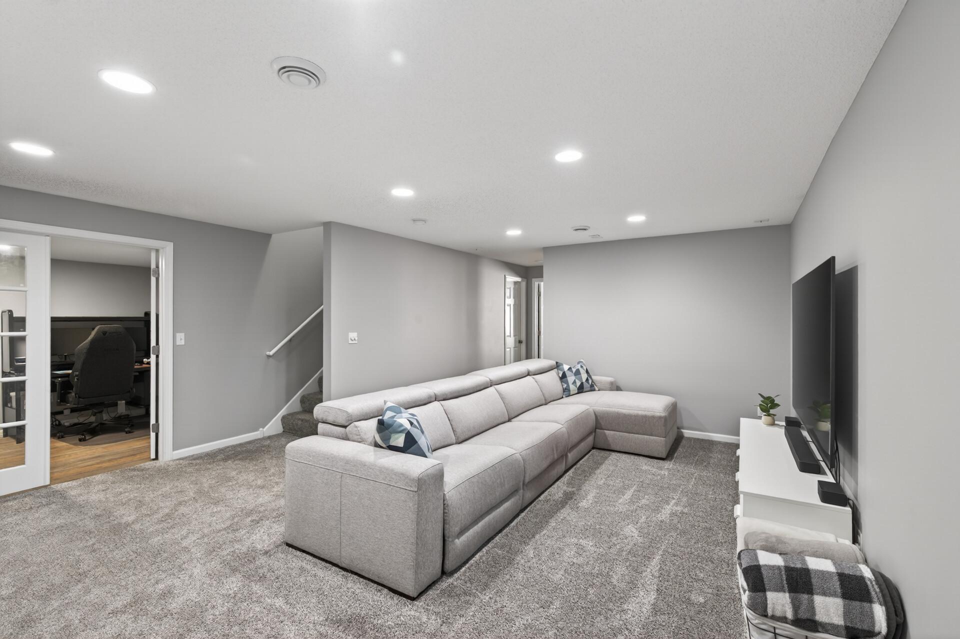 2nd family room downstairs