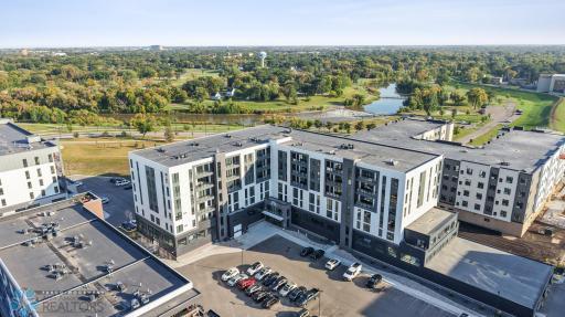 Aerial View Looking Towards the Southeast