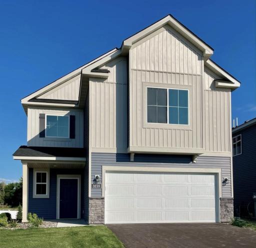 3218 Kady Ave NE- Completed New Construction Home ready for quick move-in! Homesite located on a No Outlet Street. Highlights include a main floor office plus a great room, 2 story foyer ceiling, & 3 bedrooms plus a versatile loft upstairs.