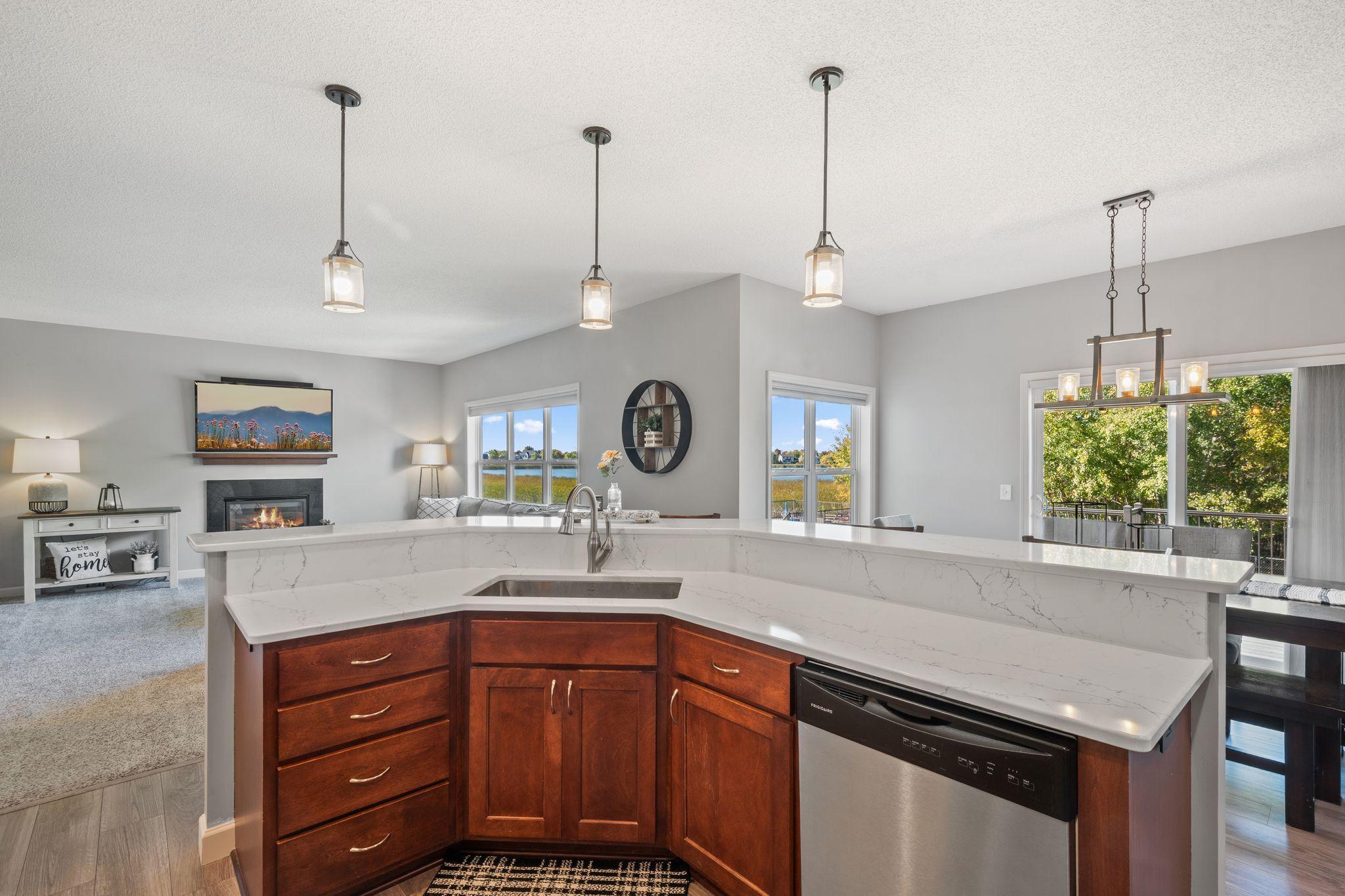 Natural light pours in from every angle.