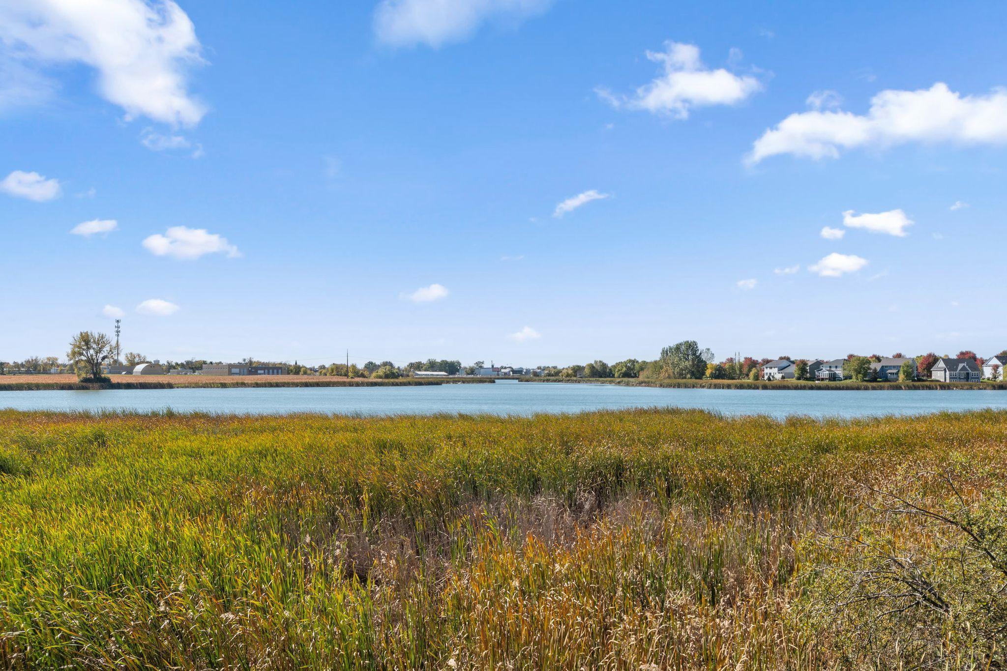 Views of Hunters Lake.