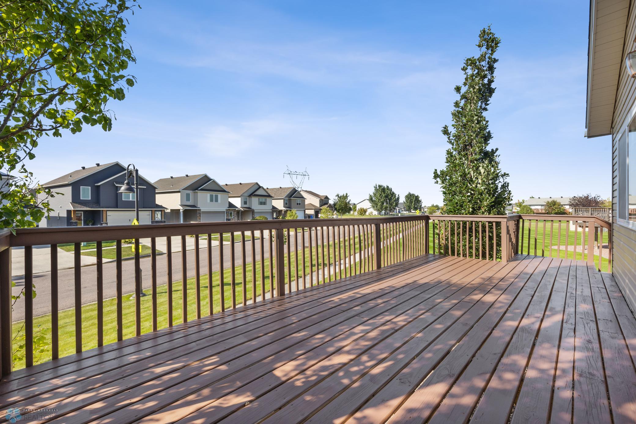 Large deck