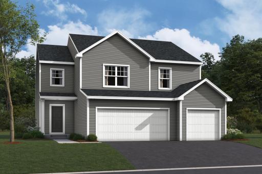 Come see the beautiful Richmond Floorplan part of our new Origen Series by M/I Homes! (Rendering of the home, actual colors and materials may vary.)