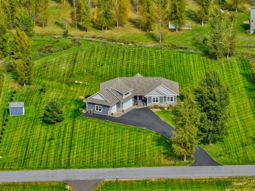 Welcome to this remarkable 5 bed, 3 bath home on 2.07 acres, offering the perfect blend of comfort, style, and function. Situated in an inviting neighborhood just 10 minutes from Hudson and 30 minutes from the Twin Cities, this home truly has it all!