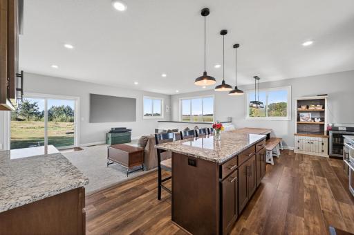 Tons of natural light throughout the home