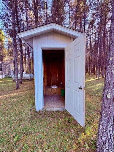 Nice outhouse! Used before they got water installed
