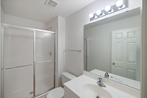 Lower level 3/4 bathroom
