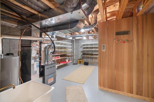 Plenty of storage space and shelving