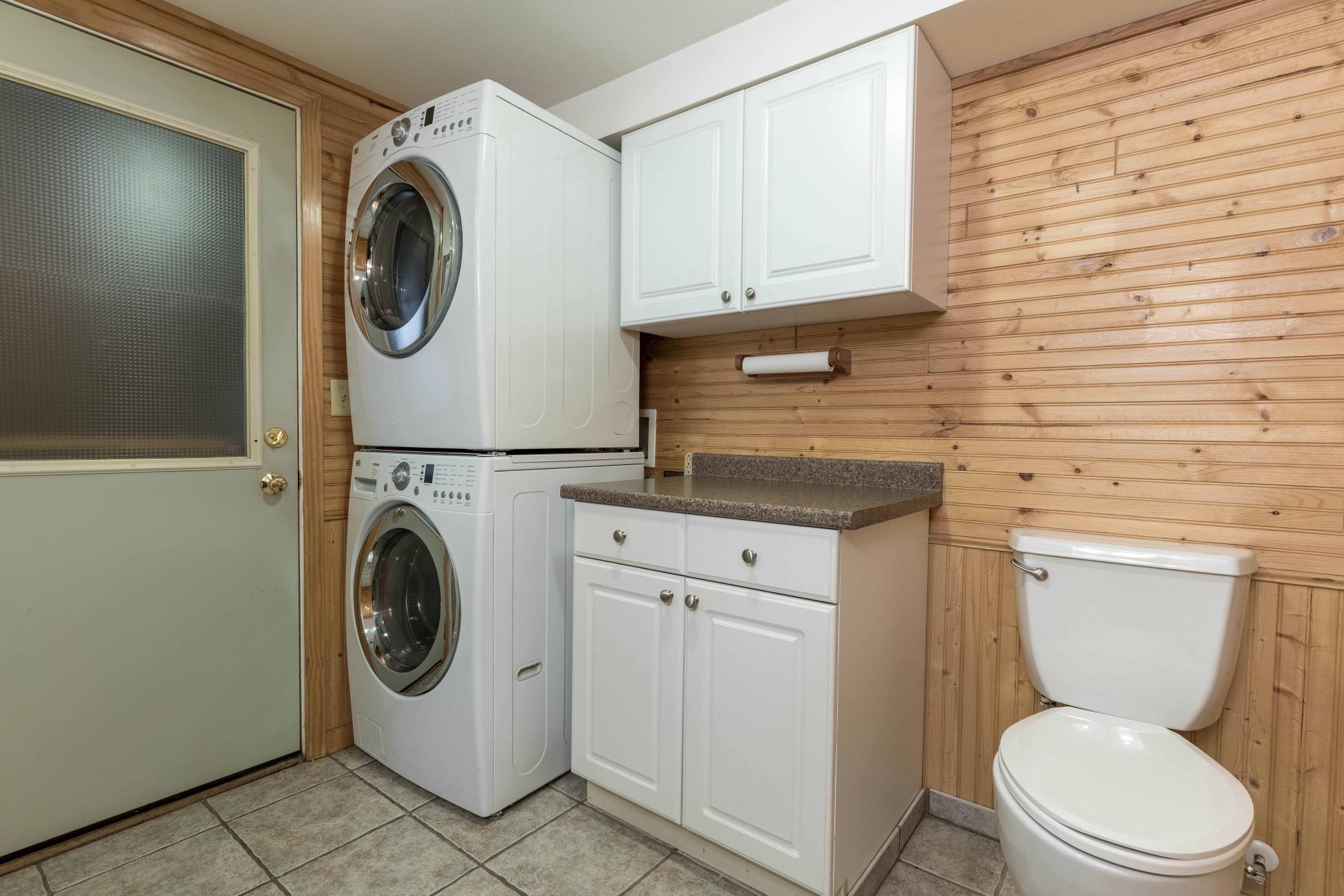laundry bathroom main floor