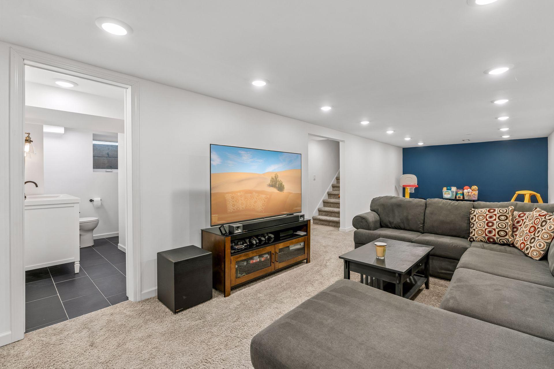 Additional insulation was added to the walls and ceilings for comfort a sound reduction.