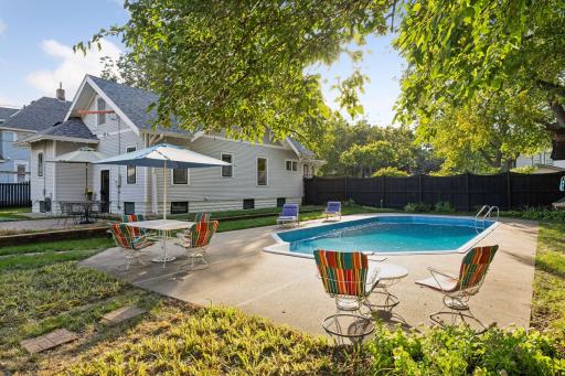 I bet you didn't expect a beautiful private pool!