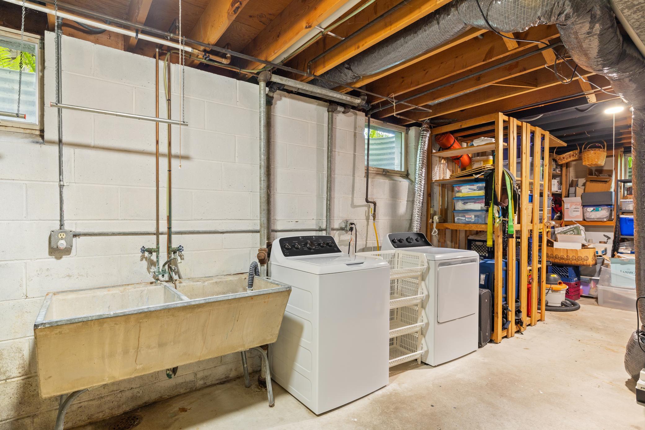New washer and dryer...