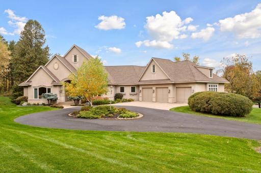 266 Troon Court, Hudson, WI, on the Troy Burne Golf Course, south-facing property.