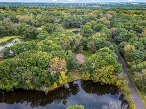 All 3 ponds are on this property.