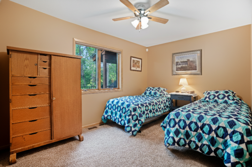 Large 2nd bedroom on the main level.