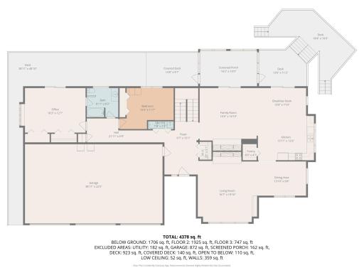 Main Level Floor Plan