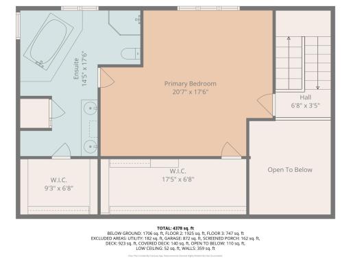 Upper Level Floor Plan