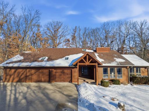 New roof and new garage doors.
