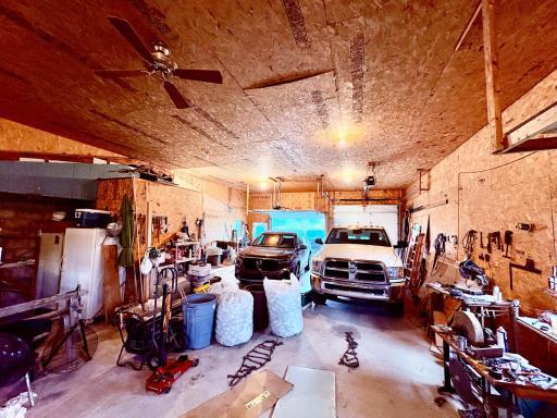 Attached insulated garage
