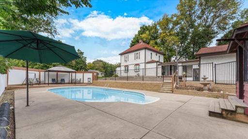 The in-ground heated pool is one of the favorite past-times at the Inn.