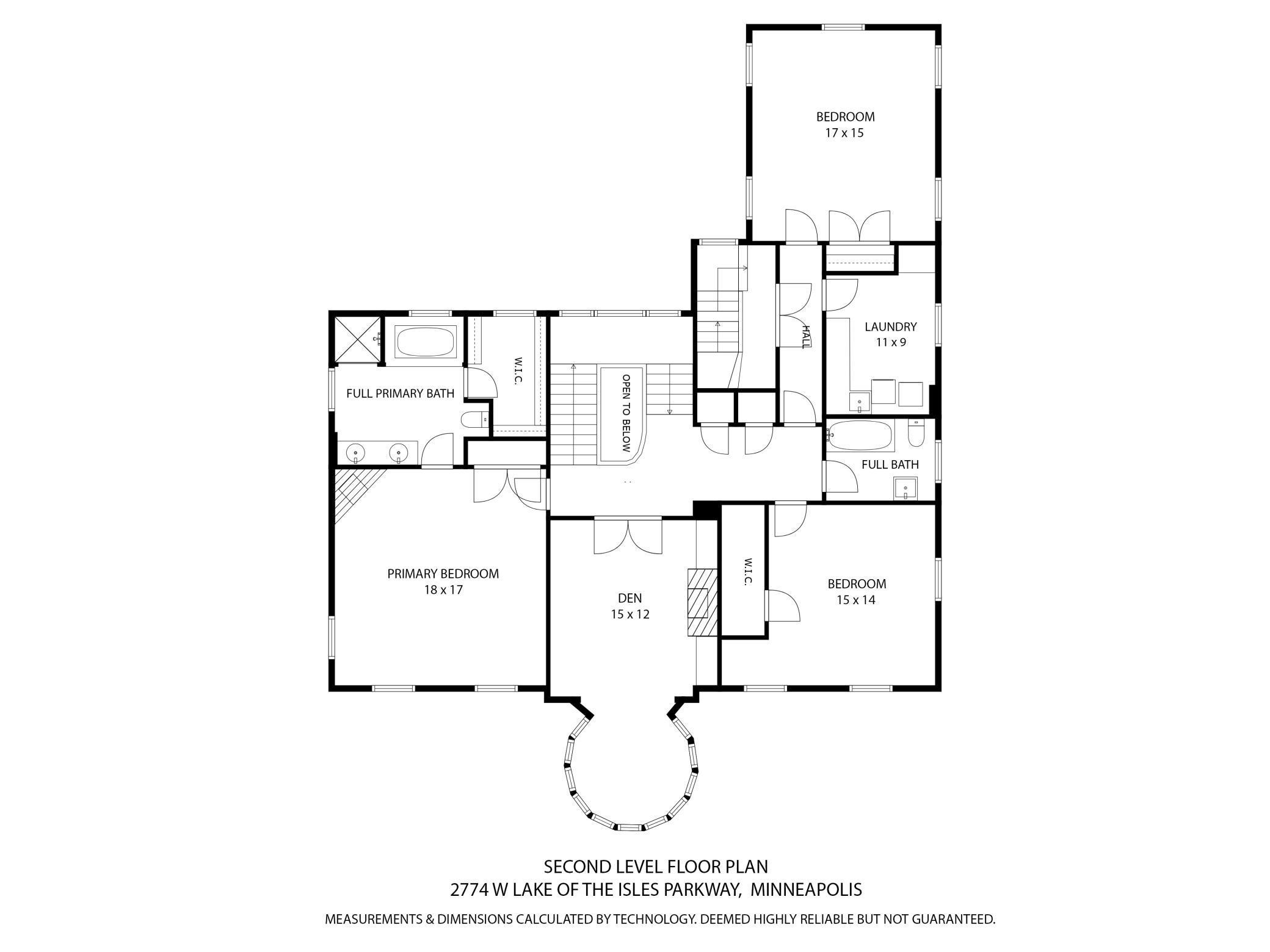 Second Level 2774 W Lake of the Isles Pkwy