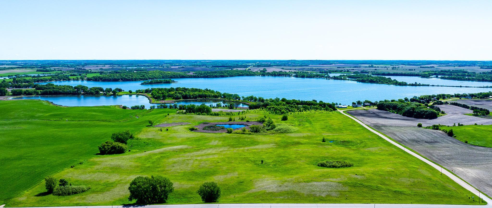 View of Red Rock Lake to the east