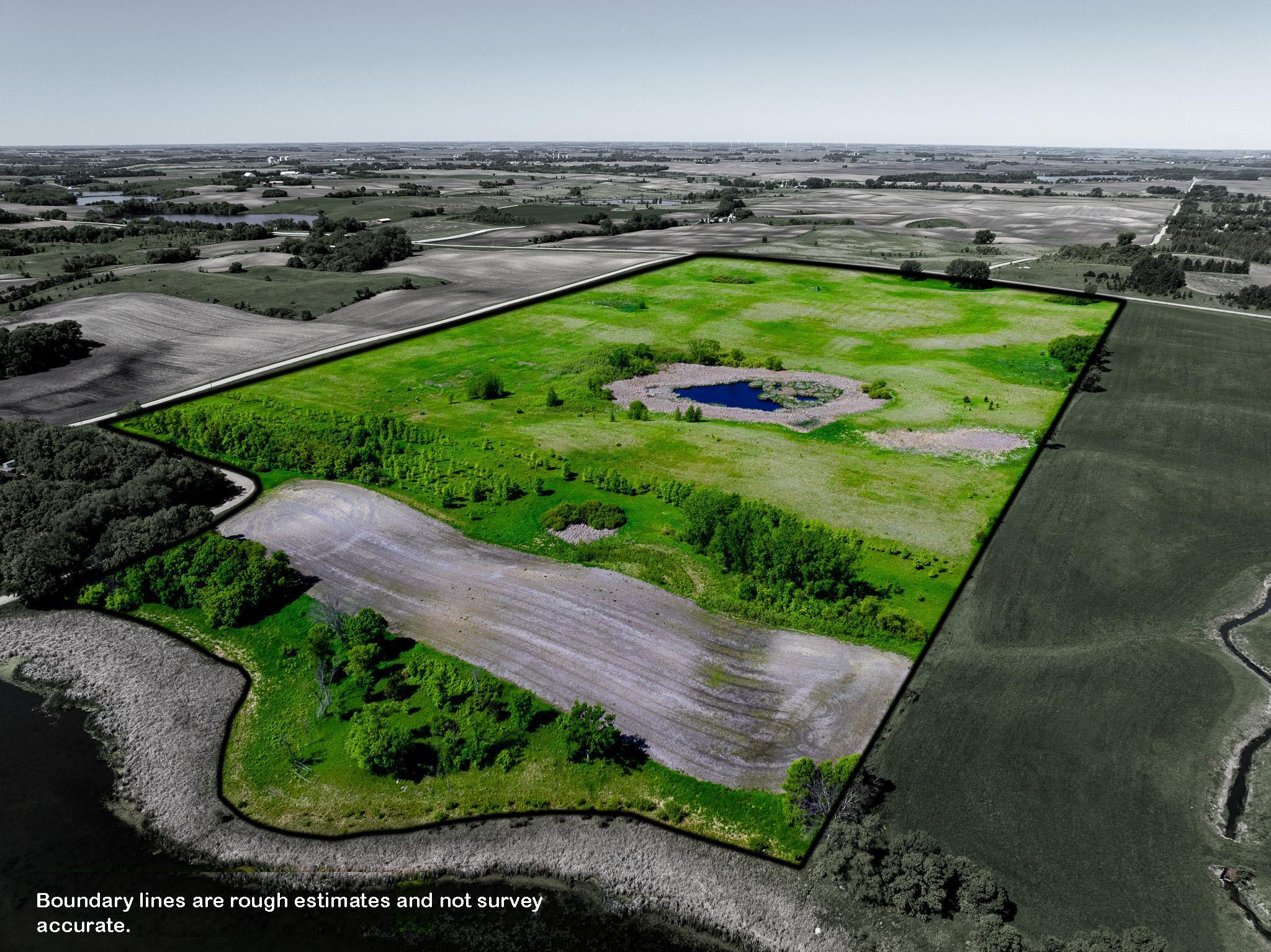 Lay-out of property showing approximate boundary lines