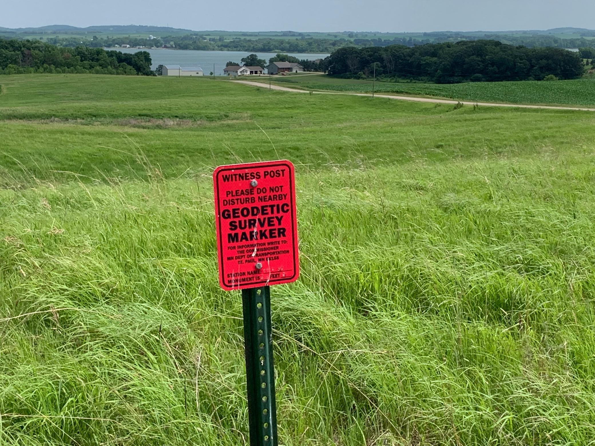 Marks the highest point in Douglas County!