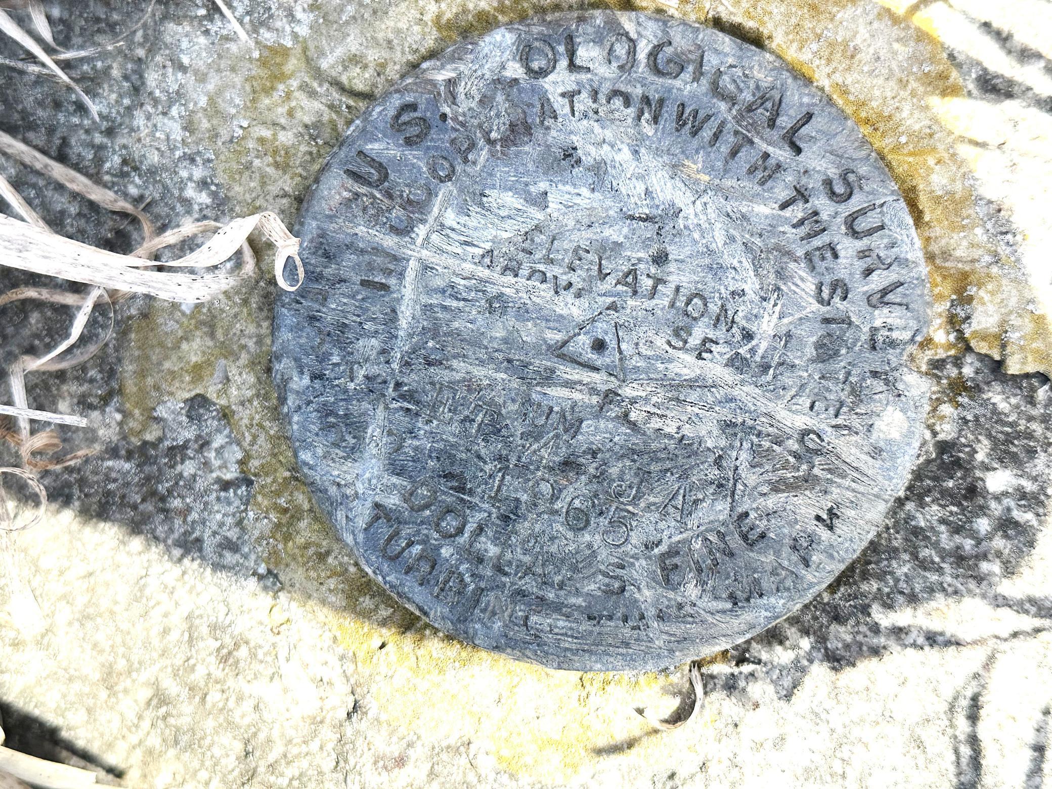 Official marker for that highest point