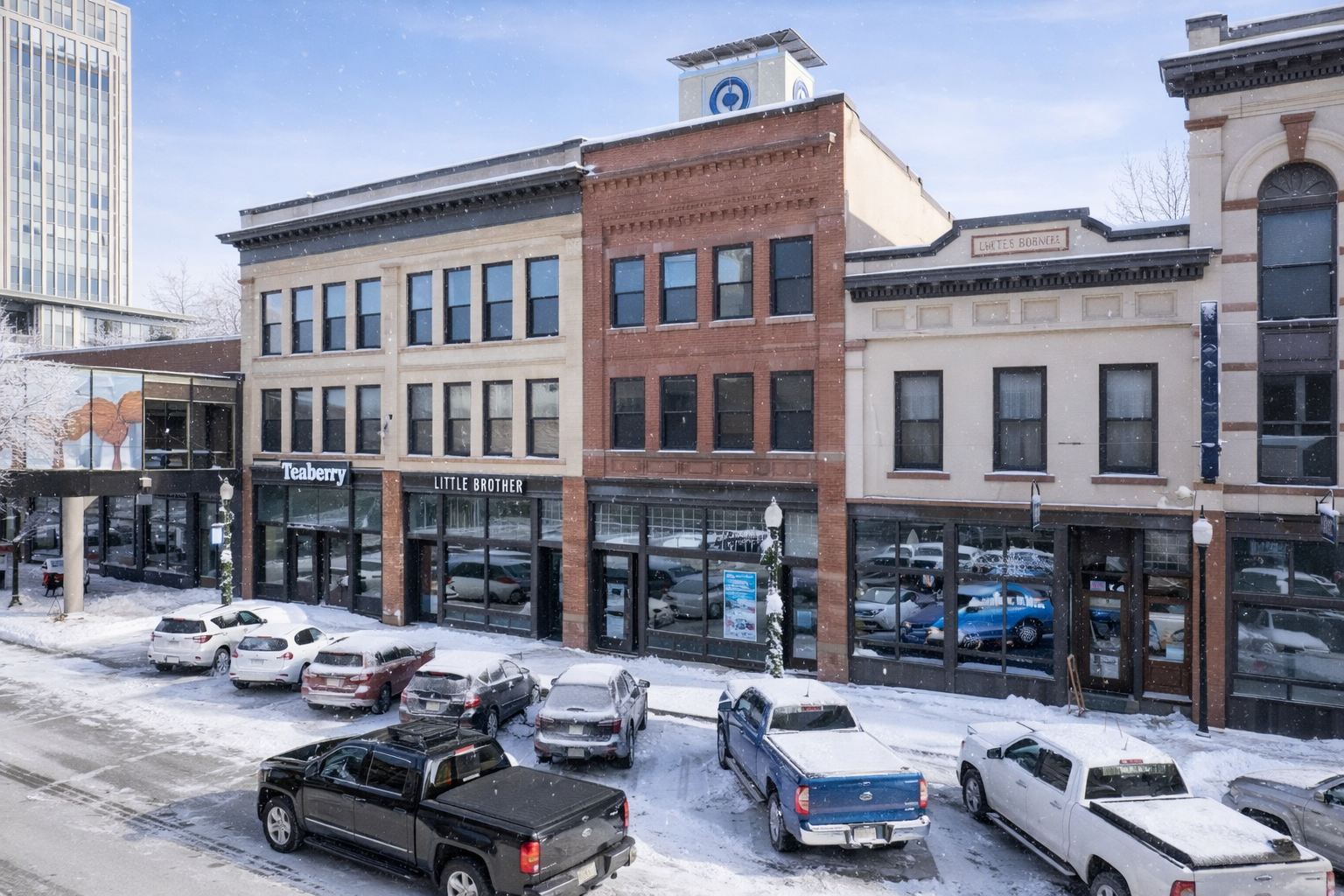 Front Exterior - Virtually Enhanced with Snow