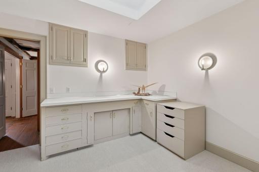 Main floor craft room - this could be transitioned to a main floor laundry.