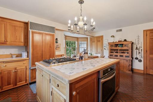 To the right of the window is 1 of 2 pantry closets