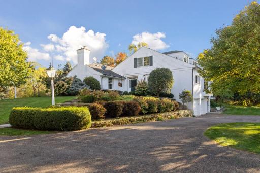 Pride in ownership is evident in the acreage around this home