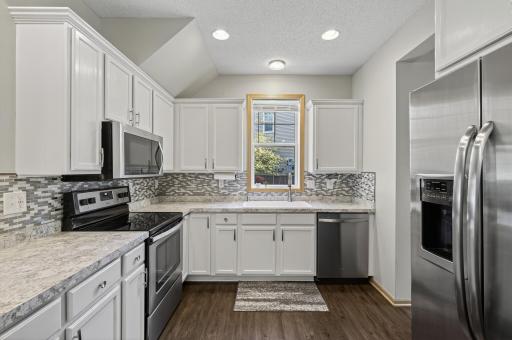 Gorgeous Kitchen with a window for Natural Light.