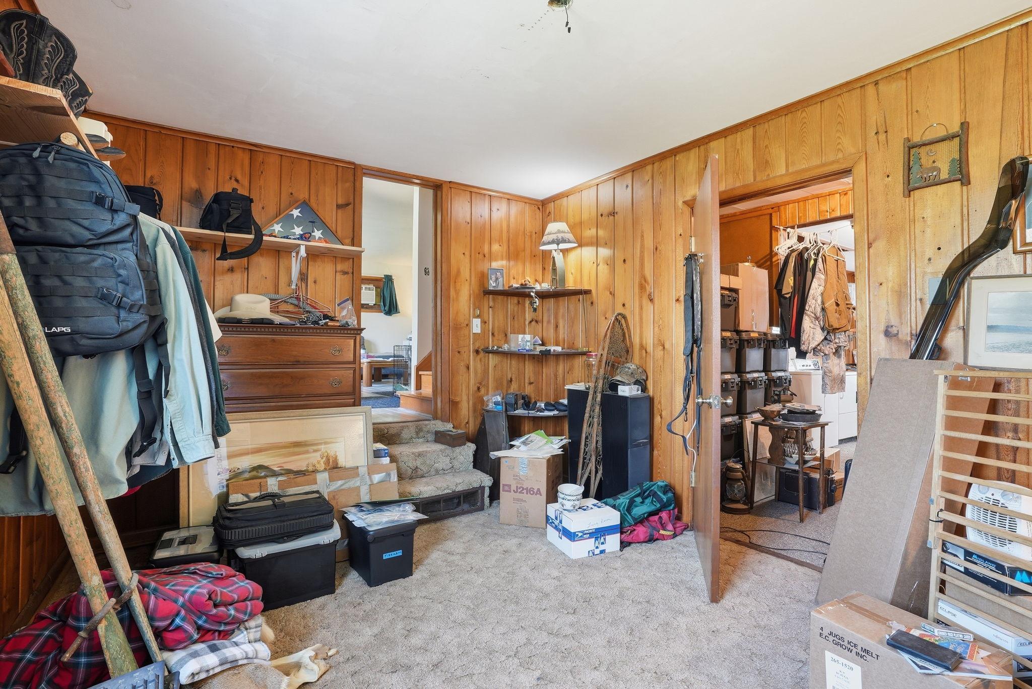 Laundry and Storage Room