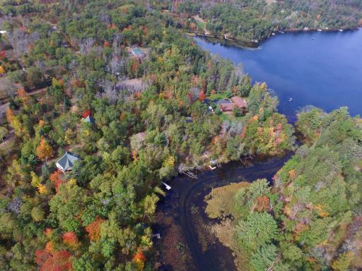 Photo for 30199 W Burlingame Lake Road, Danbury, WI 54830 - listing #6798635 Welcome to nearly 3 beautiful acres of your very own private paradise. Vaulted 2003 built lake home with insulated XL 2 car lofted garage w/Rec Room & bedroom perched on Burlingame Lake inlet. Borders are approximate.