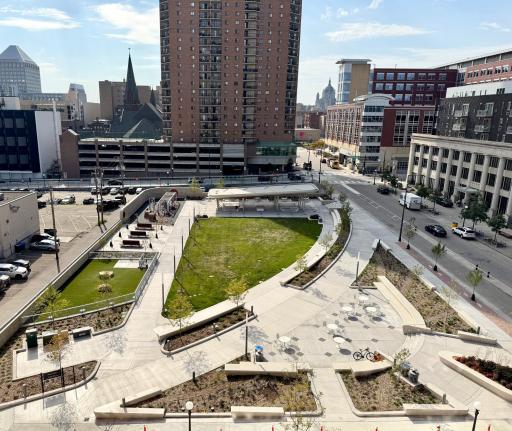 View of the brand new Pedro Park from #613 Robert Street!