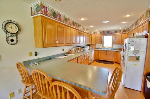 Eat in kitchen space would be great for after school homework and snacks