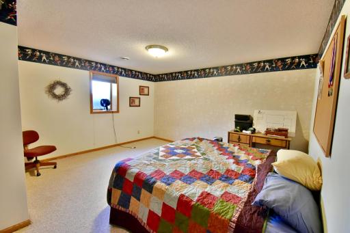 Lower level bedroom