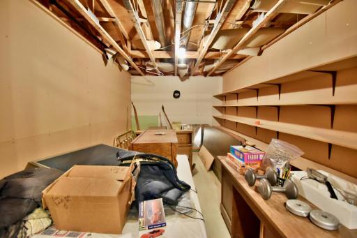 Plenty of storage and work area