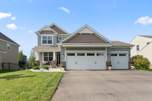 Welcome! A beautiful 2-story home with serene pond views in the Dan Patch Trail Neighborhood