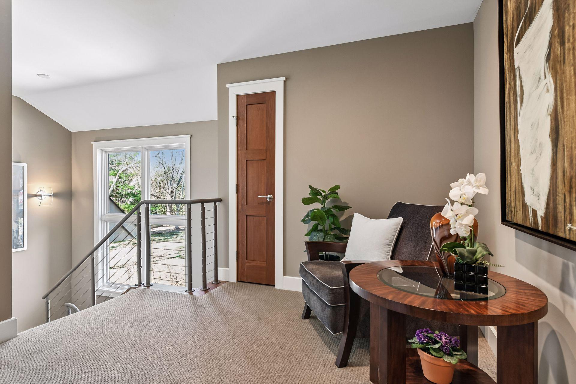 Gathering area on 2nd level