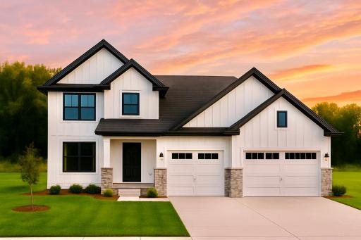 Photo is a rendering of the builder's blue print. Final selections and layout subject to change.