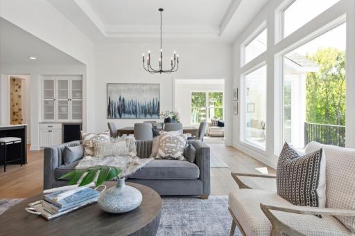 Not Actual Home, photos of model with the same layout.