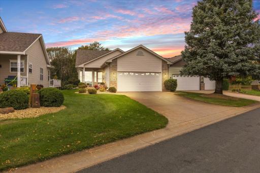 Beautiful townhome overlooking a peaceful and private backyard.