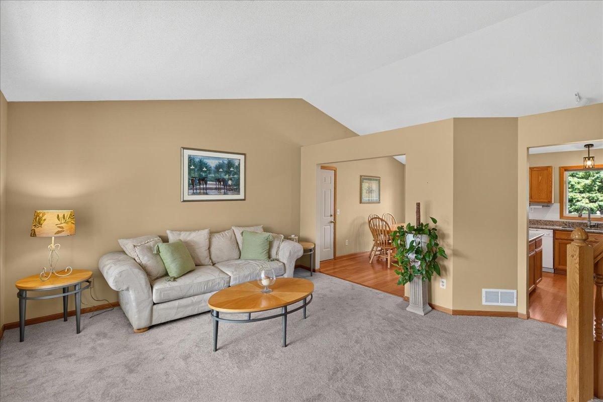 Vaulted ceiling