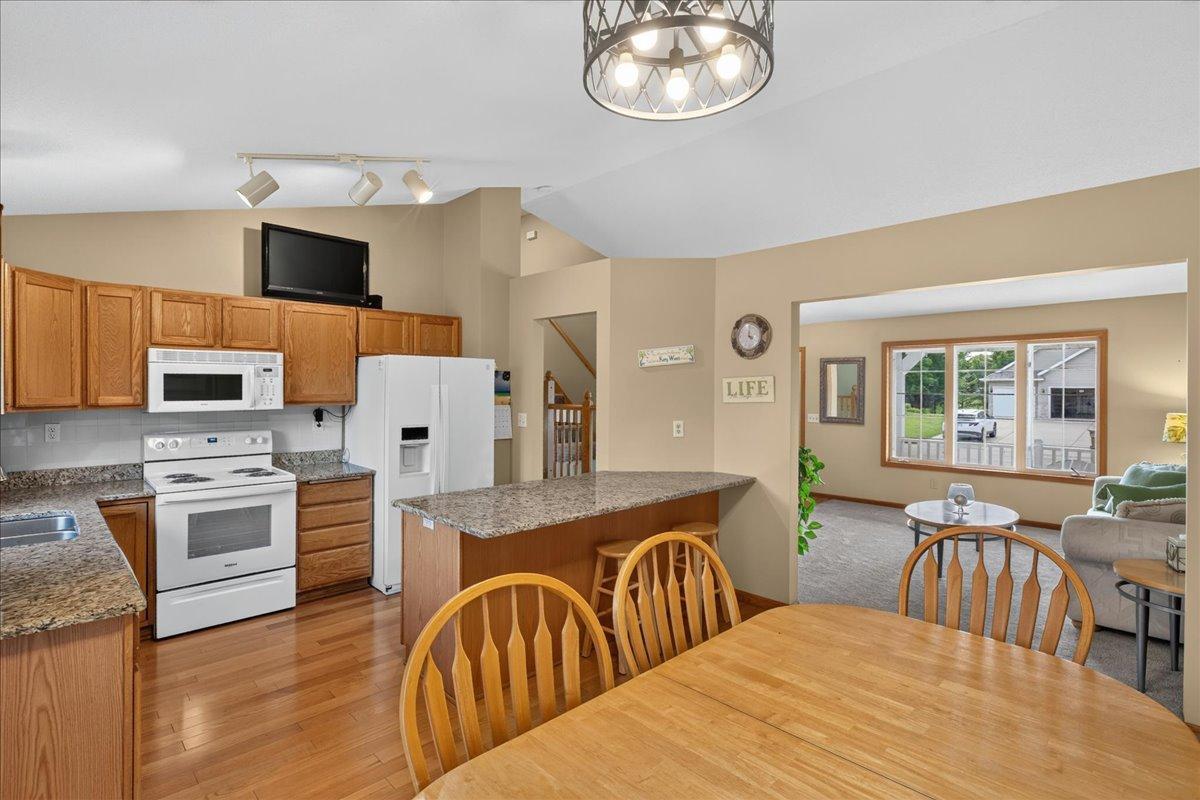 NEW lighting above table and over sink